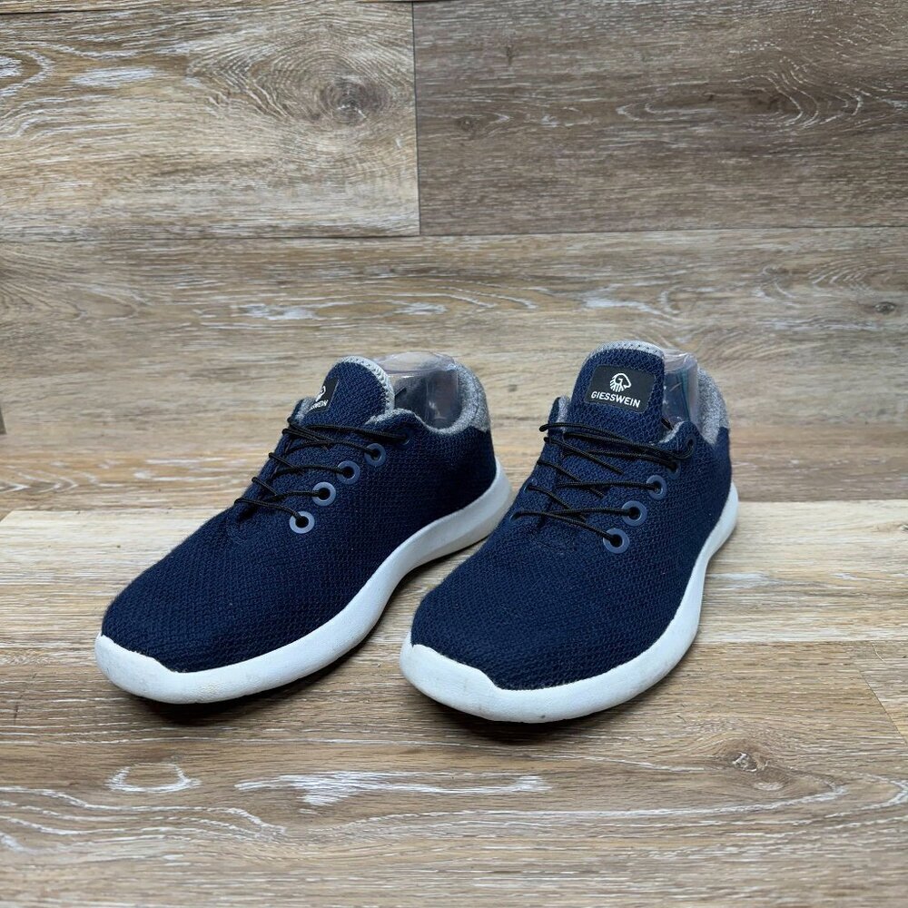Giesswein Meriono Blue Knit Sneaker Men's (See picture for sizing)